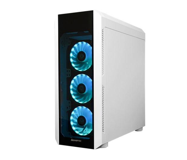 Chieftec GL-03W-OP ATX RGB White - 1336277 - zdjęcie 2